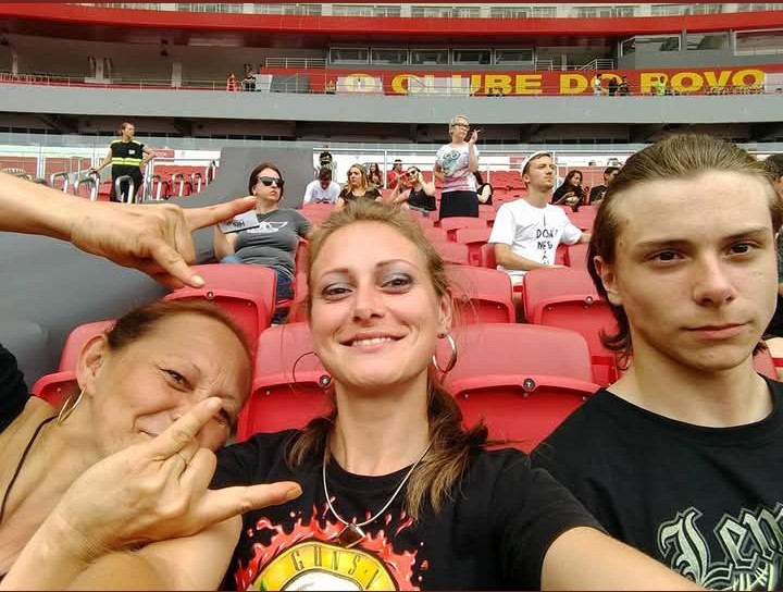 forgerini no estádio do S. C. Internacional